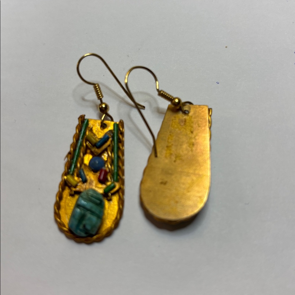 Egyptian Large Scarab (Vintage) Revival Set - Picture 12 of 12